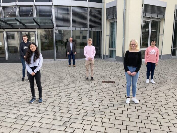 2021_b Malcherek, Li, Wunderlich, Gerhardt, Krämer, Zhang (von li. nach re)