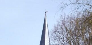 Wahrzeichen von Neustadt/Hessen der Junker – Hansen – Turm