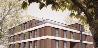 „Lebensqualität durch Gemeinschaft und Unabhängigkeit durch Technik“ – Lebenshilfe sucht engagierte Interessenten für „Philosophenhöhe“-Wohnprojekt So könnte das neue Gebäude der Lebenshilfe nach einem ersten Entwurf aussehen. (Foto: Feldmann-Architekten)