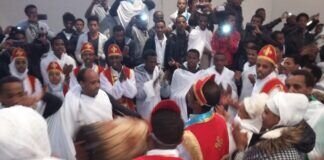Afrikanische Rhythmen und Musikalische Brücken Lebensfreude: Eritreisch-orthodoxe Abune Aregawi Gemeinde