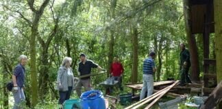 Nach langer „Corona“-Pause wieder eine Aktion des NABU/VNULL Langd in der Natur