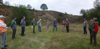 Tag des Geotops in Langd mit interessanten Führungen und vielen Gästen