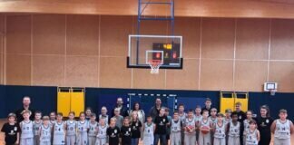 Neue Trikotsets für Basketball Jugendteams aus Linden
