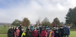 Auf den Spuren von Bernhard Langer und Tiger Woods – Alexander-von-Humboldt-Schule zu Besuch im Golfpark Winnerod