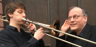 Vater und Sohn gestalten 50. Orgelvesper für Orgel und Posaune am zweiten Adventssonntag, den 5.12.2021 um 16 Uhr Martin und Hermann Wilhelmi gastieren zur 50. Orgelvesper am 5.12.21 in der Kulturkirche