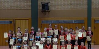 Pokalwettkampf in weihnachtlicher Atmosphäre