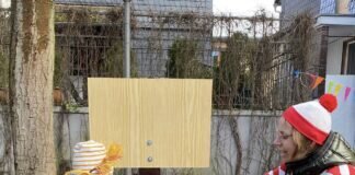 Einhorn, Löwe und Cowboy unterwegs in Grünberg Lass die Kamelle fliegen - mit der Süßigkeitenwurfmaschine