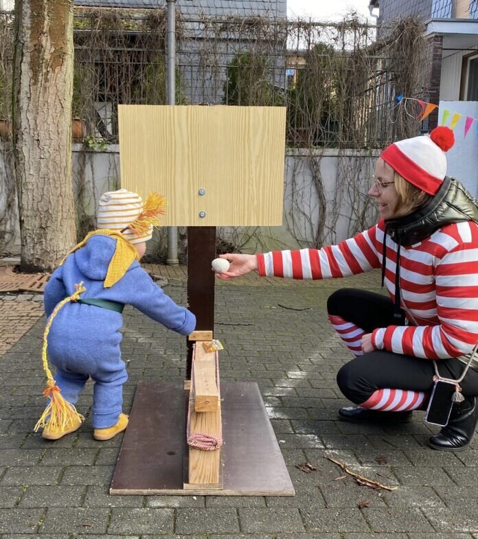 Lass die Kamelle fliegen - mit der Süßigkeitenwurfmaschine