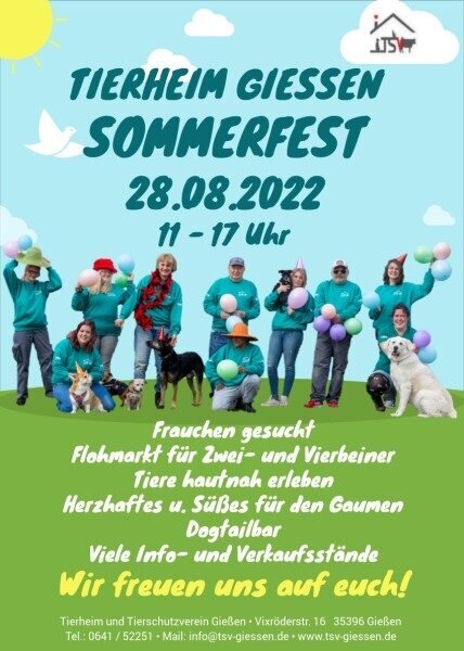 Sommerfestplakat 2022