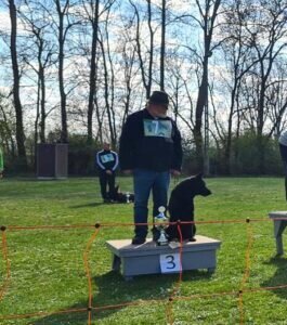 Paul-Werner Koch mit Jonny von den Wölfen