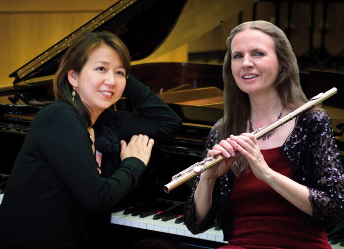 Karen Tanaka (Klavier) und Sabine Dreier (Flöte) sind am 15. Mai zu Gast in der Kulturkirche