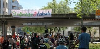5. Kidical Mass durch Gießen gerollt!