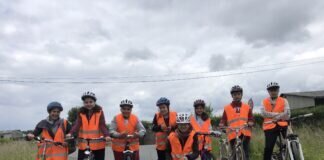 Fahrrad-Sicherheitstraining an der Alexander-von-Humboldt-Schule