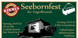 Seebornfest der Dorf-Güller Tragerlfreunde am 30. & .31. Juli