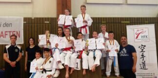 Karate Dojo Lich e. V. mit 12 Medaillen bei den hessischen Meisterschaften für Kinder und Schüler