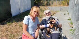 Ältestes Mitglied besucht das Tierheim Gieße