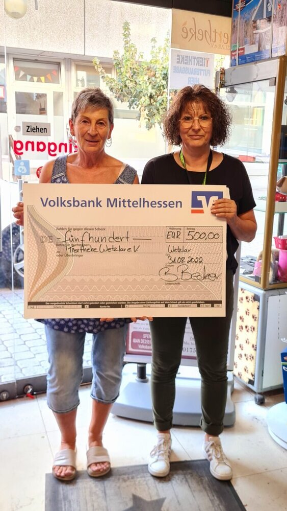 Foto Spendenübergabe