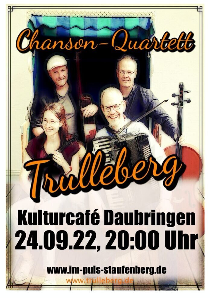Trulleberg Daubringen Plakat