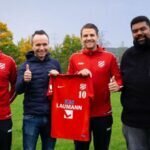 Neue Trikots für den TSV Klein-Linden durch Kai Laumann