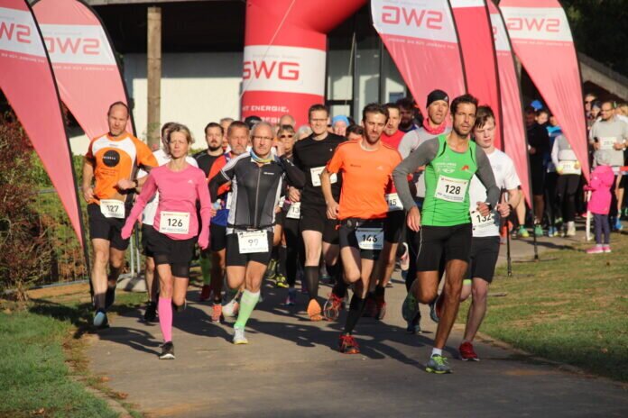 Start des Hauptlaufs