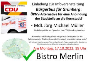 Einladung zur Infoveranstaltung