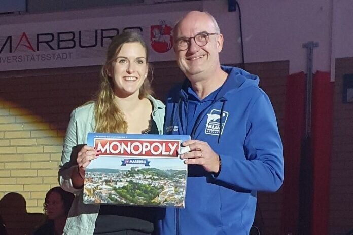 Kim Winterhoff Verabschiedung BC Marburg Blue Dolphins Basketball