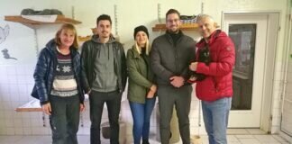 Firma Rink spendet 2000 Euro an das Tierheim Gießen