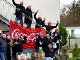 COCA COLA spendet für das Tierheim Gießen