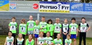 Bambini Hessencup der Laubacher Sommerbiathleten