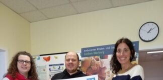 TSV Alt-Herren Fußballer spenden 1200 € an Kinderhospiz