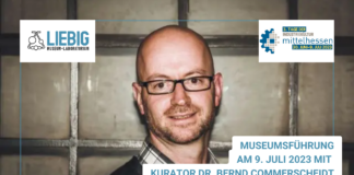 Führung im Liebig-Museum am 9.7. anlässlich der Tage der Industriekultur Mittelhessen