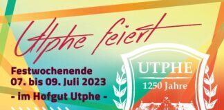Utphe feiert sein Dorf-1250 Jahre Utphe