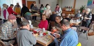 „gemeinsam statt einsam“ – Senioren-Café der “Buss-Stiftung Holzheim” gut besucht