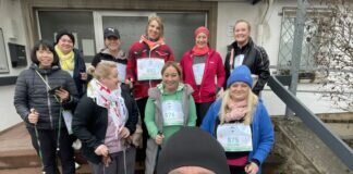 Sozialstation Wettenberg walkte für den Bundesverband Kinderhospiz