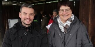 HLV-Ehrennadel in Silber für Nicole Rabenau