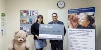 5.000 Euro für den Ambulanten Kinder- und Jugendhospizdienst Gießen