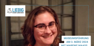 Führung durch das Liebig-Museum am 3. März mit Mareike Maass