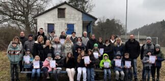 Erfolgreiche Familien beim Familiensportabzeichen in Londorf