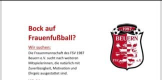 Der FSV Beuern sucht Verstärkung !!