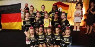 GTC Stormies holen Bronze bei der Deutschen Cheerleading Meisterschaft
in Bonn