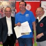Kreisehrenamtssieger und Fußballheld in tollen Rahmen ausgezeichnet.