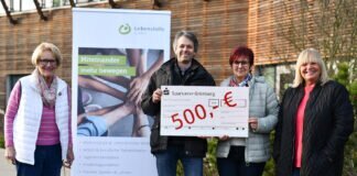 Gesangsverein Harbach spendet an Reiskirchener Lebenshilfe-Werkstatt