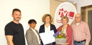 Ehrung für Carmen Leidner