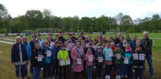 Sportabzeichen überreicht