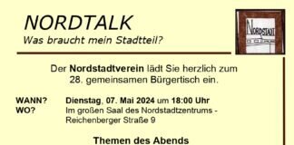 28. Nordtalk (Bürgertisch Nordstadt)