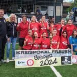TSV Klein-Linden U14 Juniorinnen gewinnen den Regionalpokal und den Printline Fußball-Kreispokal
