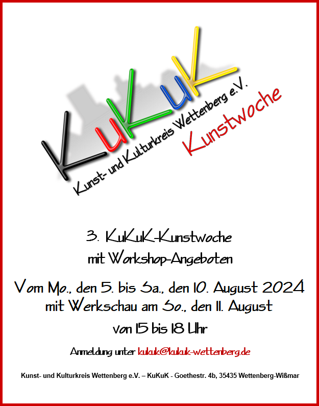 2024 KKW Plakat