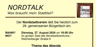 29. Nordtalk (Bürgertisch Nordstadt)