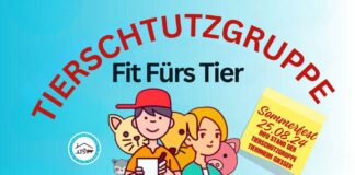 Tierschutzgruppe “FIT FÜRS TIER” auf dem Sommerfest