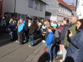 Grünberger Gallusschüler für Frieden und Solidarität